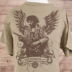 VINTAGE THE HENDRIX‎ LEGEND JIMI HENDRIX GUITAR 00s Y2K TSHIRT SZ XL